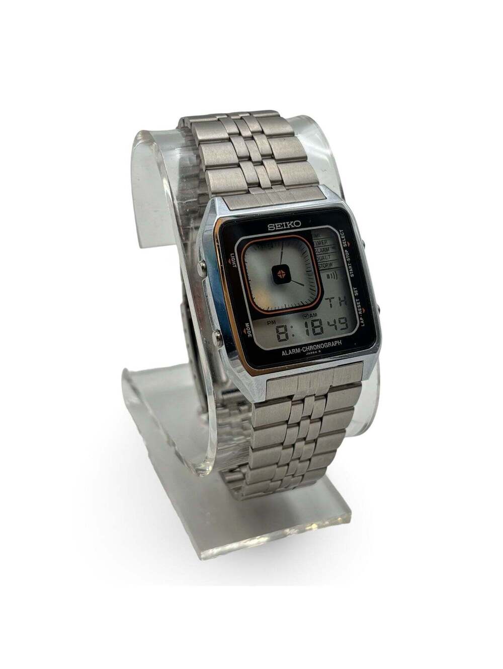 Seiko G757-4050 Alarm Chronograph “James Bond” Digital Watch